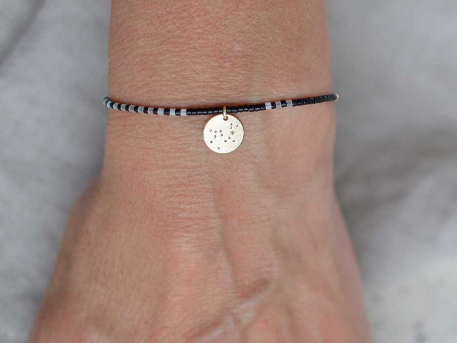Renna Deluxe SIRIUS Sternbild Armband Silber