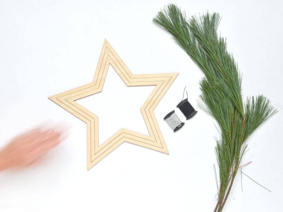 Renna Deluxe Große STERNE aus Holz 3er-Set Black Friday Preise