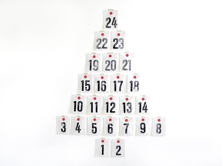 Renna Deluxe Adventskalender zum Selbstfüllen Preisnachlass