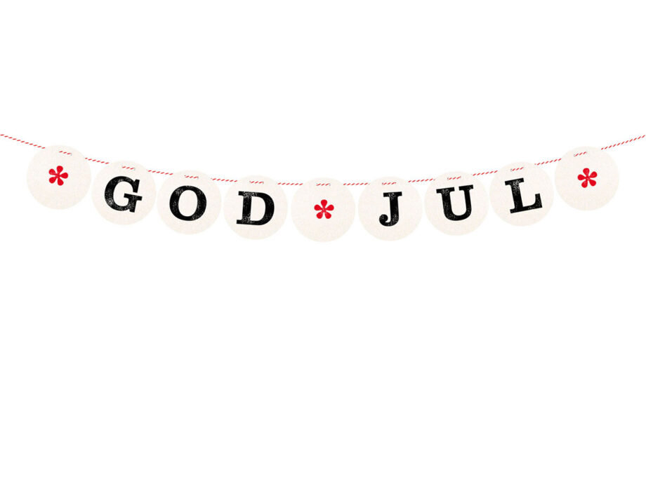 Renna Deluxe GOD JUL Girlande Black Friday