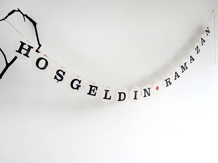 Renna Deluxe HOSGELDIN RAMAZAN Girlande Top Angebot