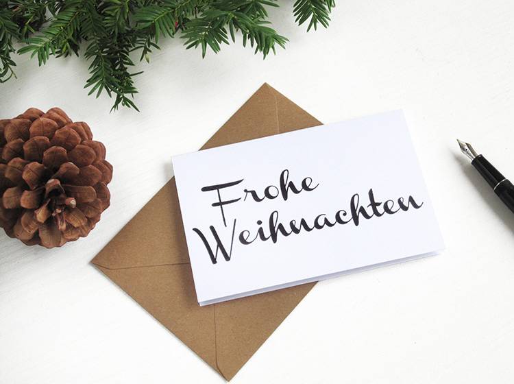 Renna Deluxe Frohe Weihnachten // Klappkarte Nur für heute
