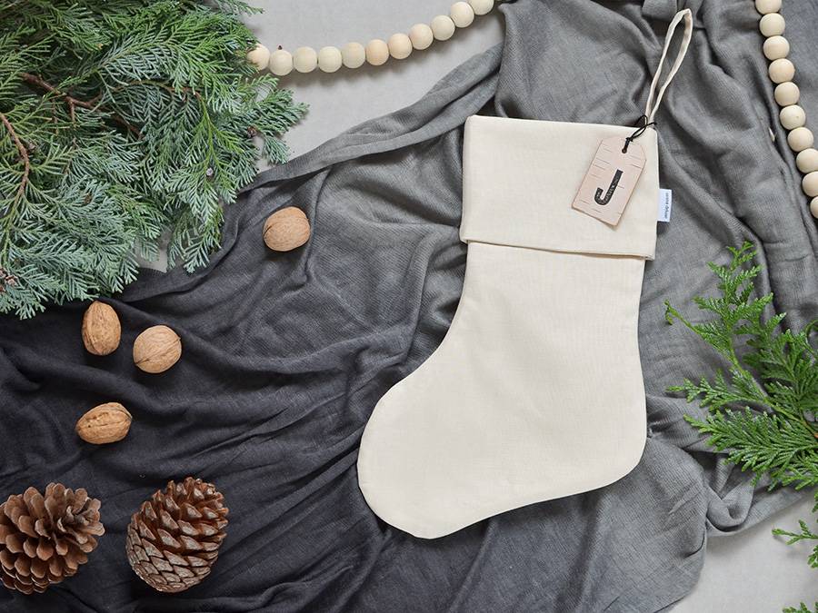 Renna Deluxe Nikolausstiefel mit Monogramm auf Birkenrinde Rabatte dieses Monats