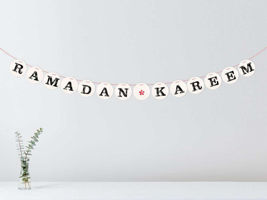 Renna Deluxe RAMADAN KAREEM Girlande Auslauf