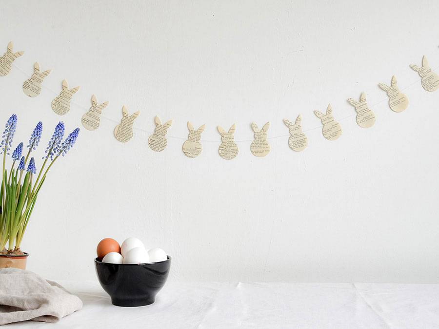 Renna Deluxe Osterei zum Anhängen in Fraktur Schlussverkauf