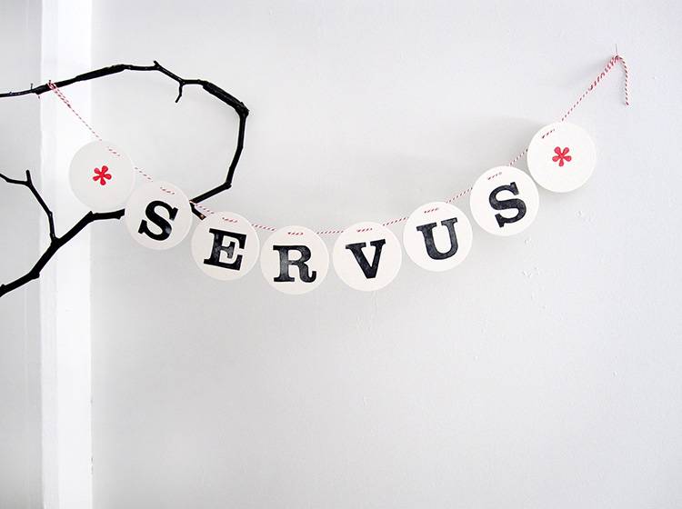 Renna Deluxe SERVUS Girlande Fabrikpreis