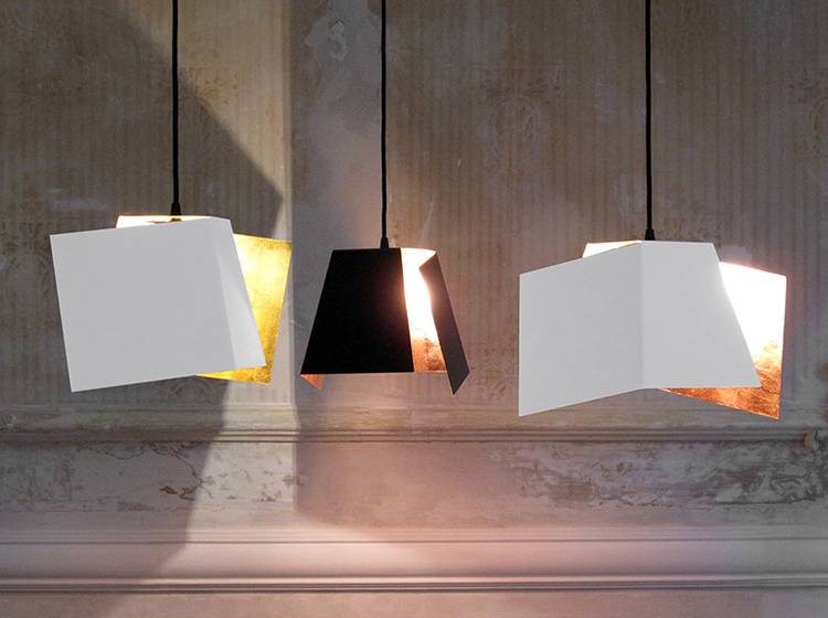 Renna Deluxe Falter // Pendelleuchte mit 24 Karat GOLD Vatertagsangebot