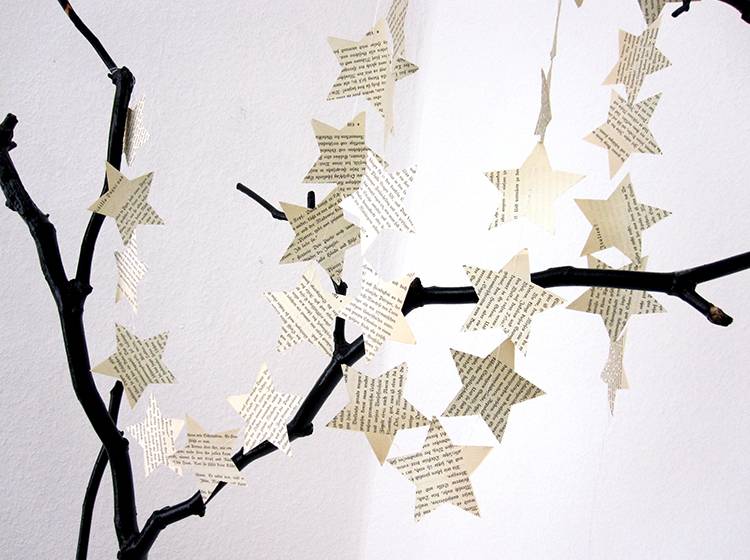 Renna Deluxe Girlande STERN in Fraktur Jubiläumsangebot