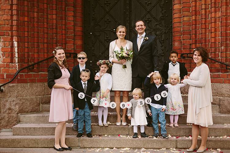 Renna Deluxe SAVE THE DATE Girlande Hochzeitsgirlande Neueste Mode
