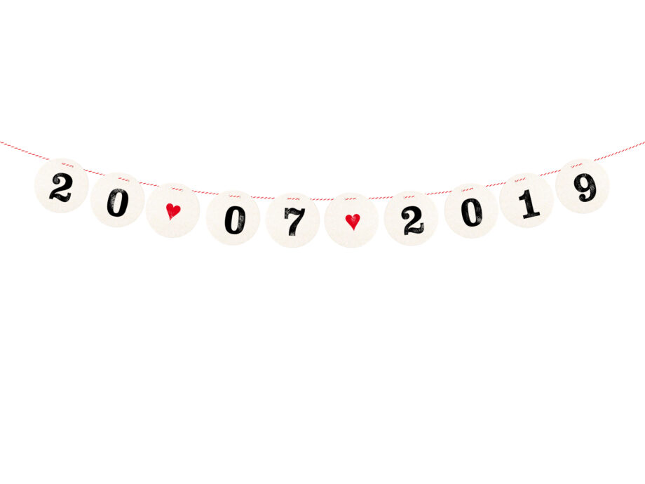 Renna Deluxe SAVE THE DATE Girlande Hochzeitsgirlande Neueste Mode