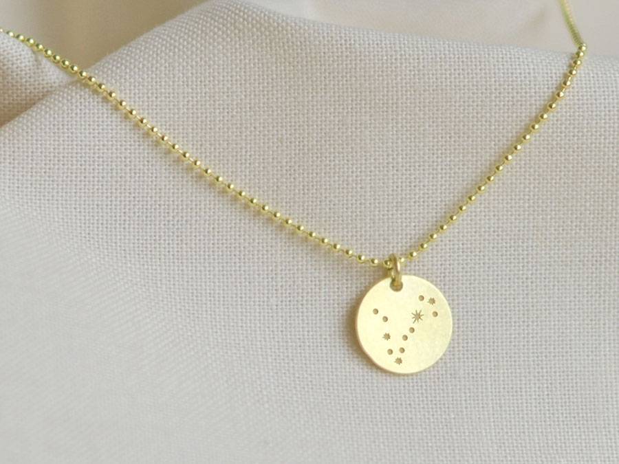 Renna Deluxe FISCHE Sternzeichen Kette Gold