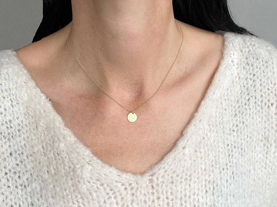 Renna Deluxe WIDDER Sternzeichen Kette Gold JETZT KAUFEN