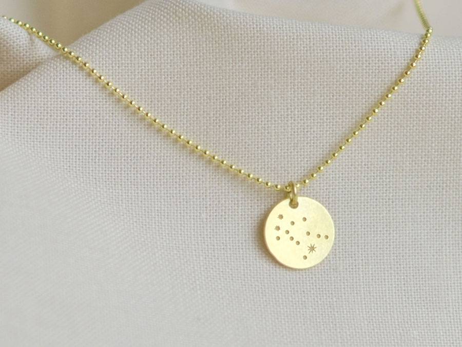 Renna Deluxe ZWILLINGE Sternzeichen Kette Gold