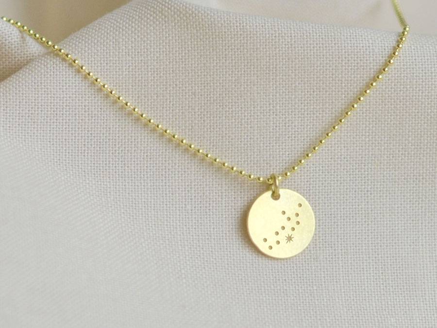 Renna Deluxe JUNGFRAU Sternzeichen Kette Gold