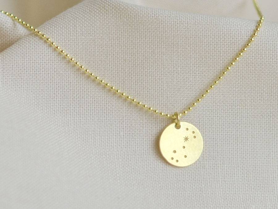 Renna Deluxe SKORPION Sternzeichen Kette Gold