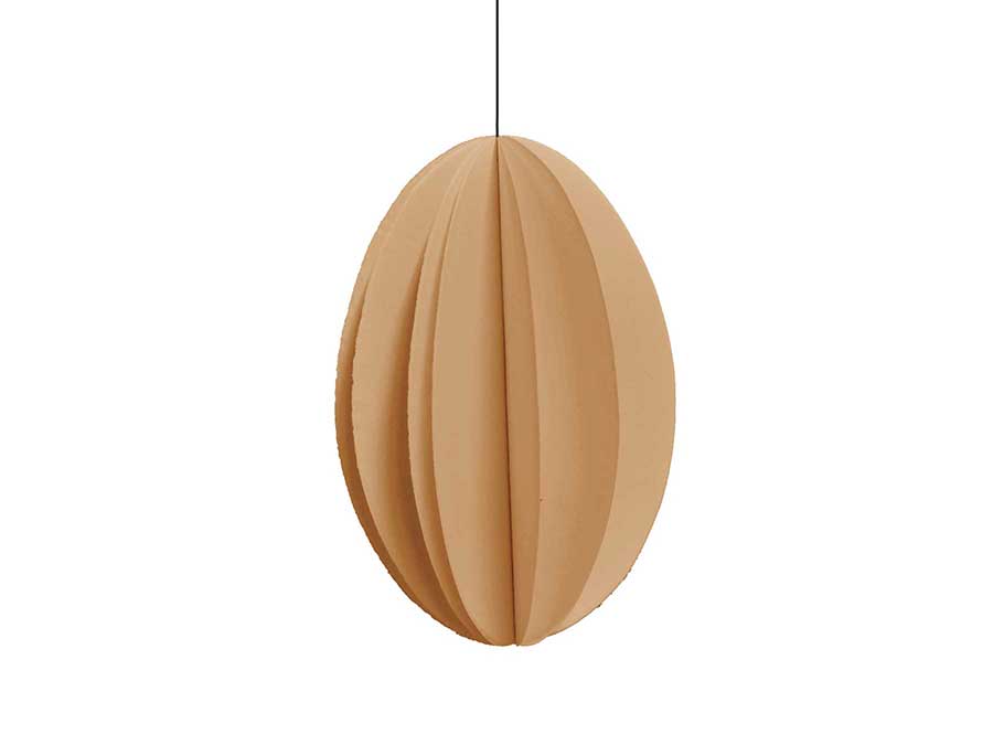 Renna Deluxe Osterei aus Kraftpapier Anhänger