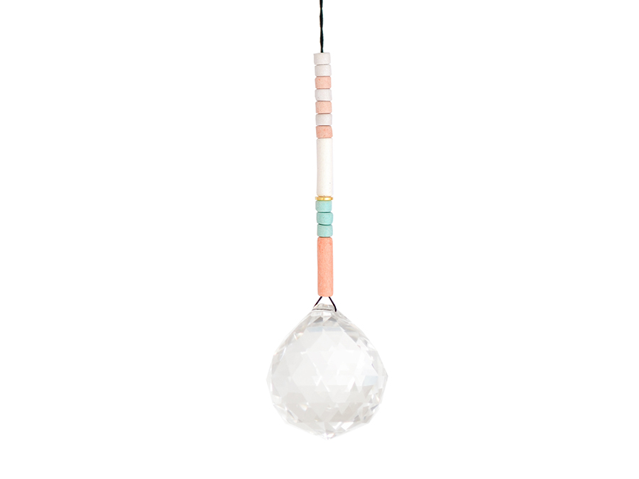 Renna Deluxe SUNCATCHER Korall Mint Weiß