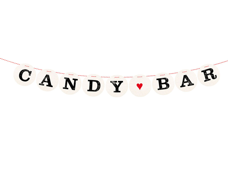 Renna Deluxe CANDY BAR Girlande Kostenloser Versand