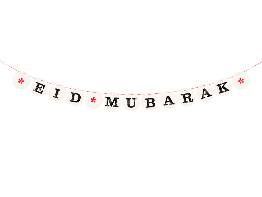 Renna Deluxe EID MUBARAK Girlande