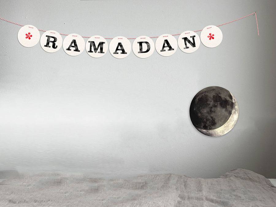 Renna Deluxe RAMADAN Girlande Tägliche Deals