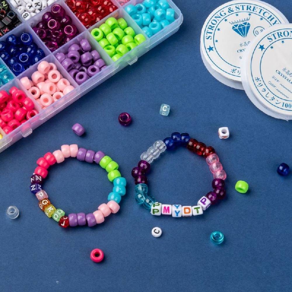 Sadingo Acrylperlen Set mit Aufbewahrungsbox Kauf eins, bekomm eins gratis