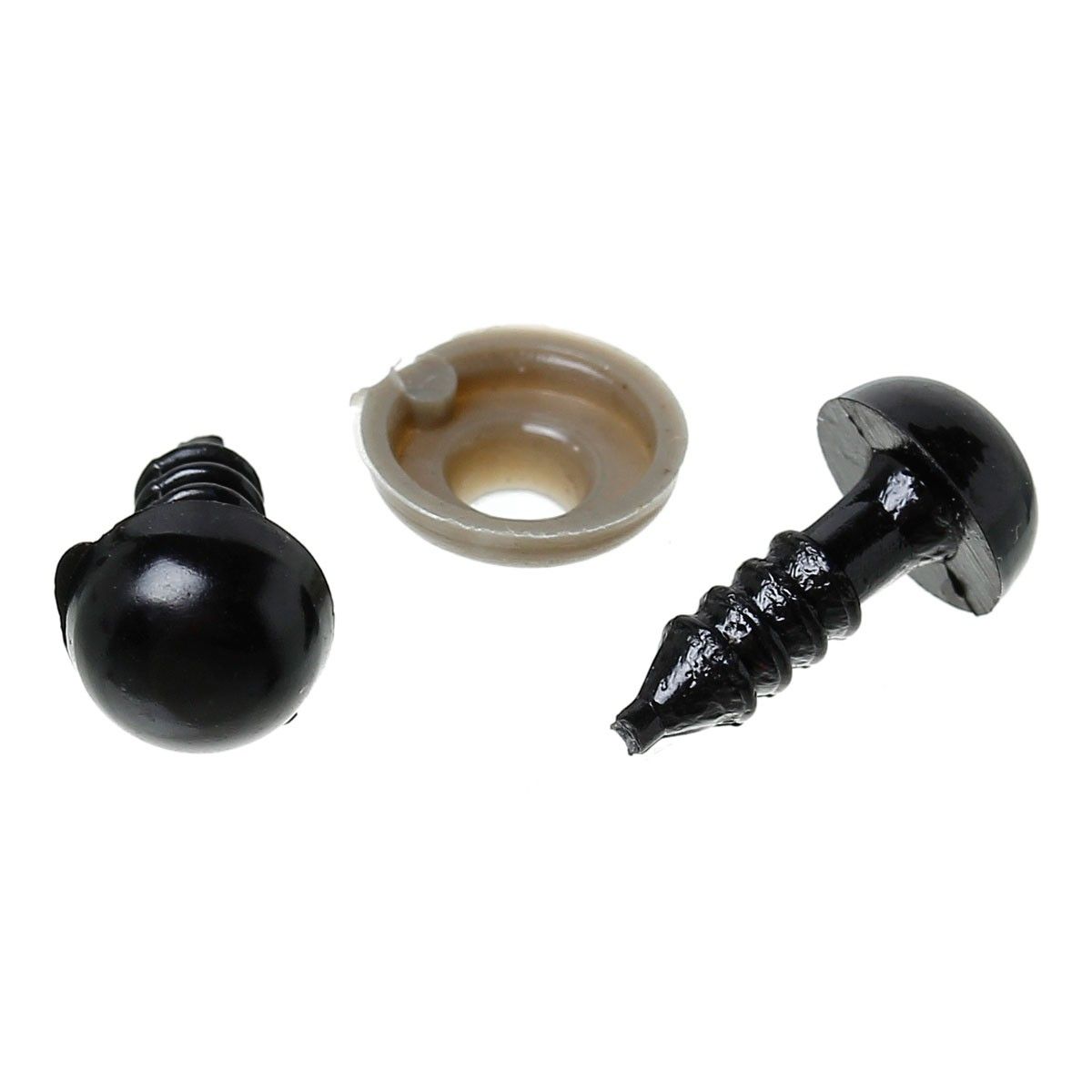 Sadingo Puppenaugen, Teddyaugen - 50 Stk. - Auge Ø 8 mm Letzter Tag