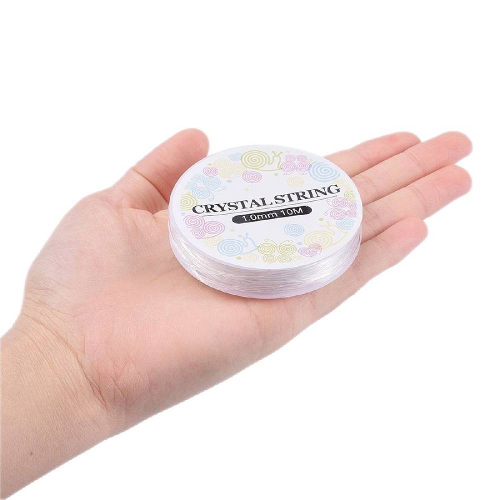 Sadingo Schmuckband elastisch 10 Rollen Bandstärke 1mm 50% Rabatt für begrenzte Zeit