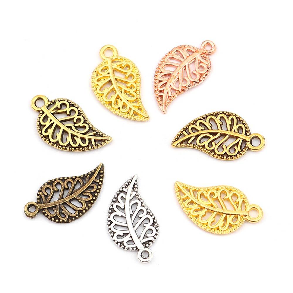 Sadingo Schmuckanhänger Set Blatt, 210 Stück, 19x10 mm Angebote