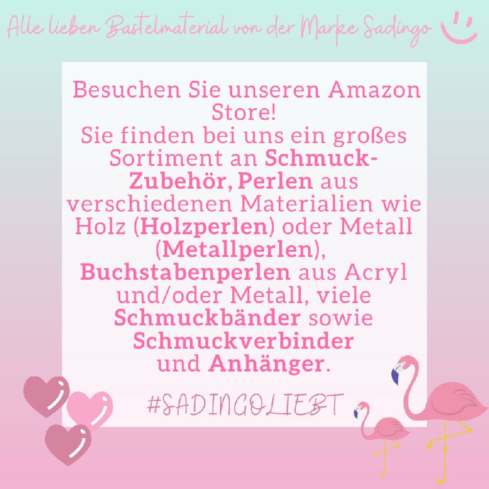 Sadingo Schmuckverbinder Blume des Lebens | 10 Stück, 13mm Sonderangebot