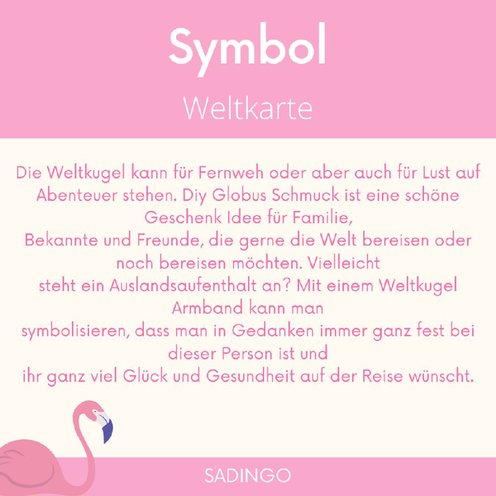 Sadingo Schmuckverbinder Weltkugel | 20 x 15 mm, 10 Stk., Edelstahl Günstig kaufen