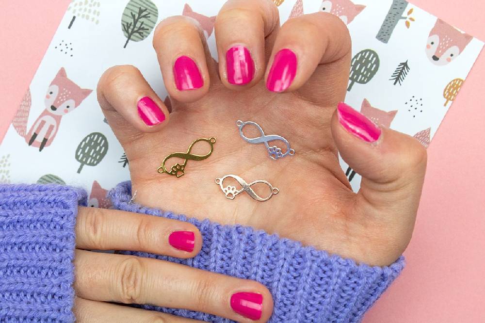 Sadingo Schmuckverbinder Infinitiy | 24,2 x 9,2mm Großer Ausverkauf