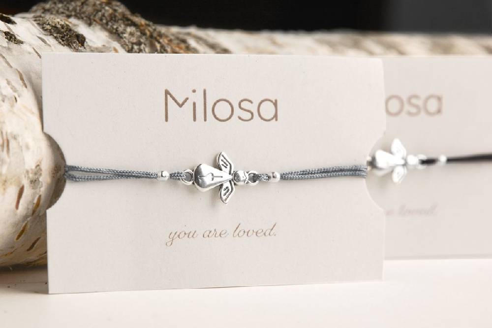 Sadingo Schutzengel Armband Geschenk für Damen (größenverstellbar) Valentinstagsangebot