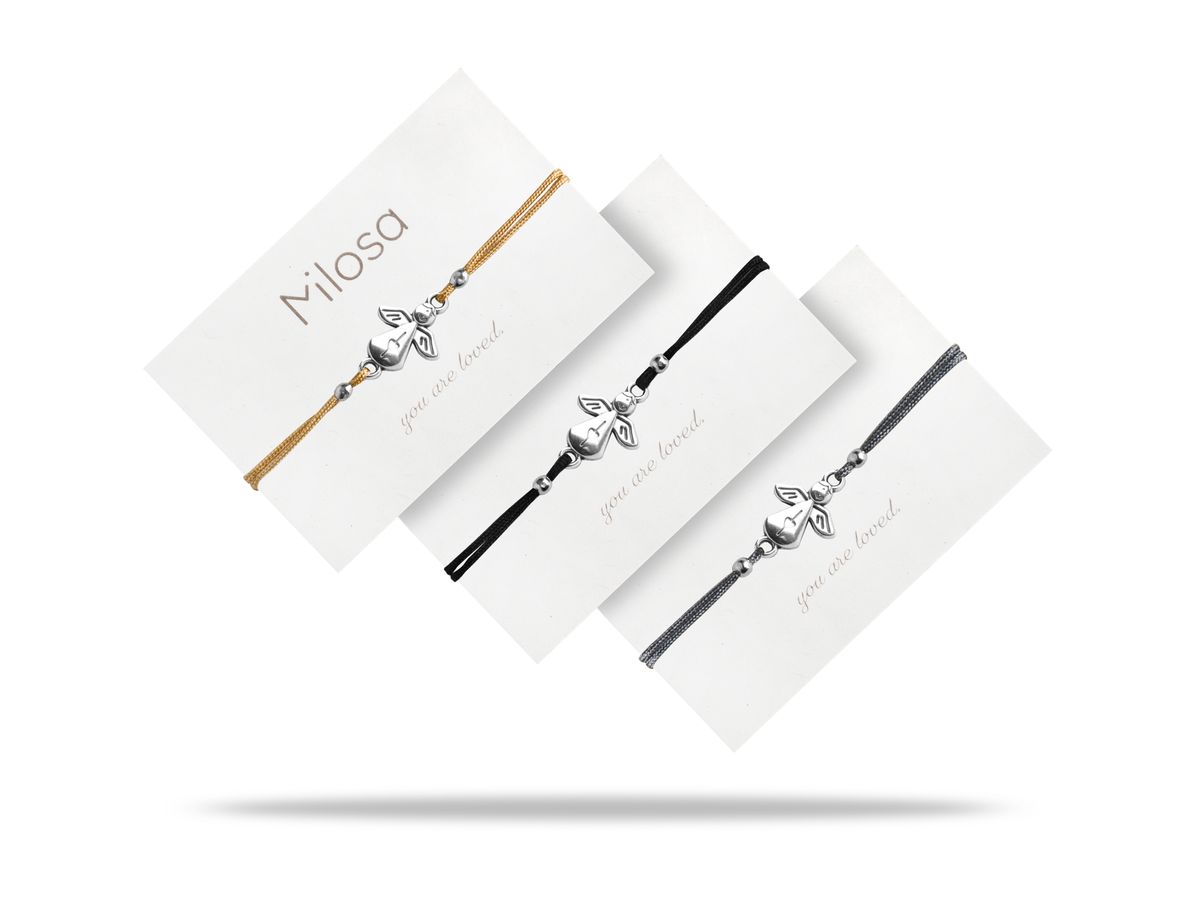 Sadingo Schutzengel Armband Geschenk für Damen (größenverstellbar) Valentinstagsangebot
