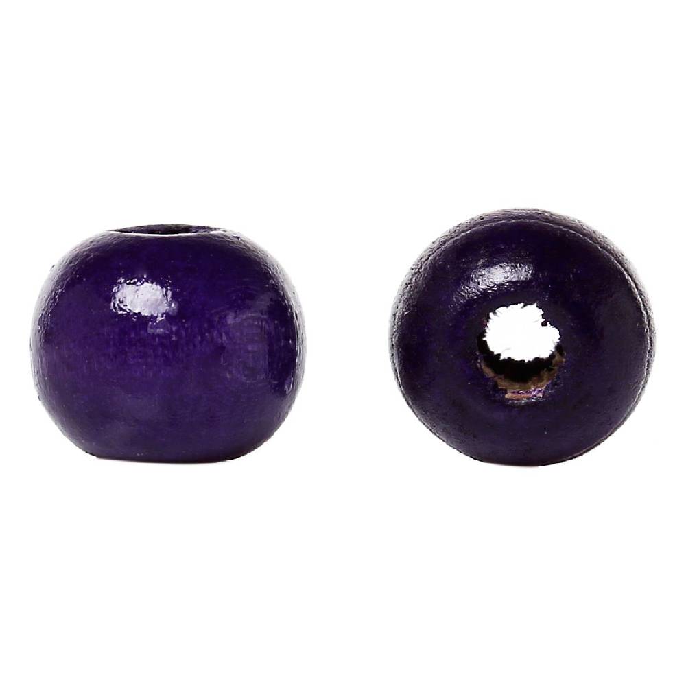 Sadingo Holzperlen bunt, zum auffädeln 200 Stück 10mm Blitzangebot