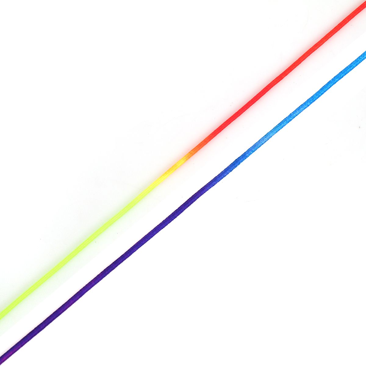 Sadingo Elastikband Regenbogenfarben 1 Rolle 1 mm Stärke Kostenlose Rückgabe