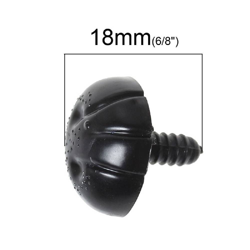 Sadingo Teddynasen Acryl, zum Basteln, 25 Stück 23 x 17 mm Günstiger Verkauf