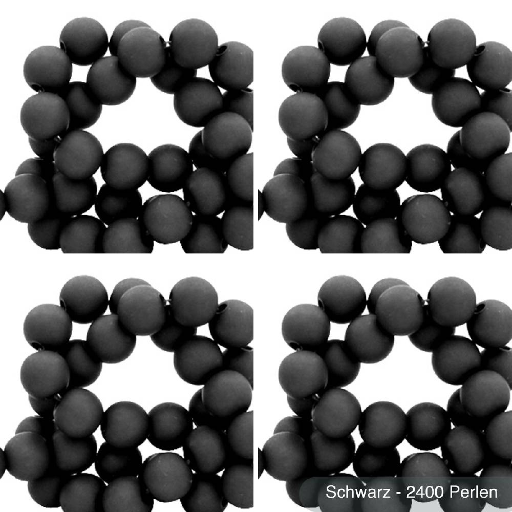 Sadingo Acrylperlen matt | 600-2400 Stück, 6mm Weihnachtsangebot