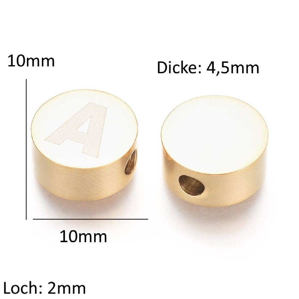 Sadingo Buchstabenperlen | 26 Stück, 10mm Top Angebot
