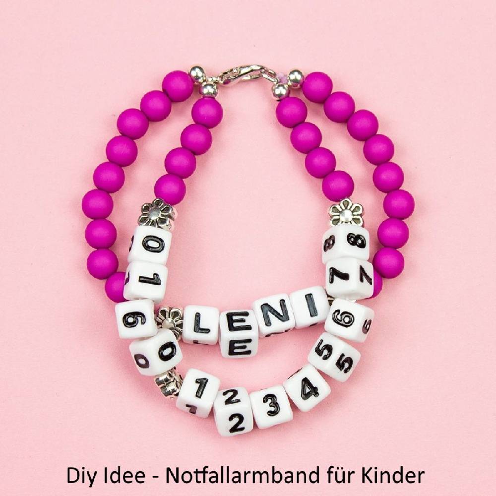 Sadingo Buchstabenperlen | 90 Stk. 6x6mm, eckige Perlen Zeitlich begrenztes Angebot