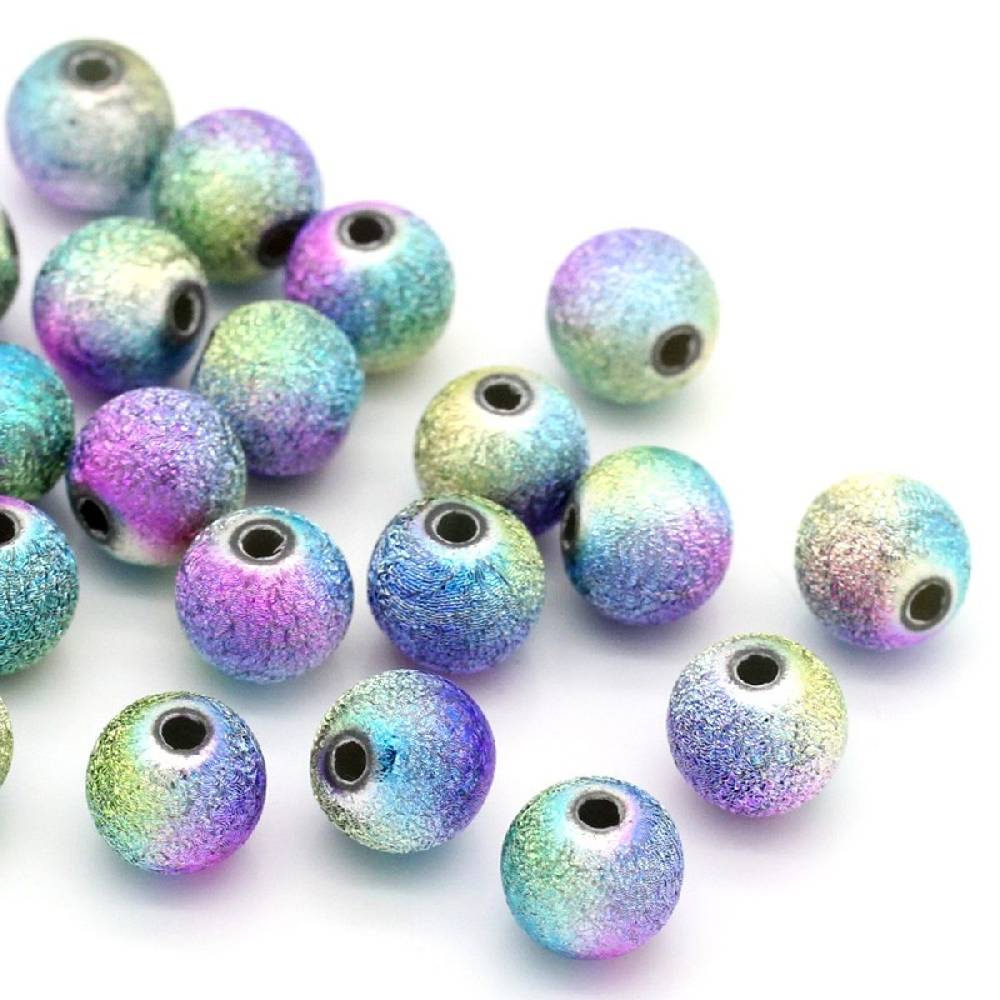 Sadingo Acrylperlen Stardust | 50 Stk., 8 mm