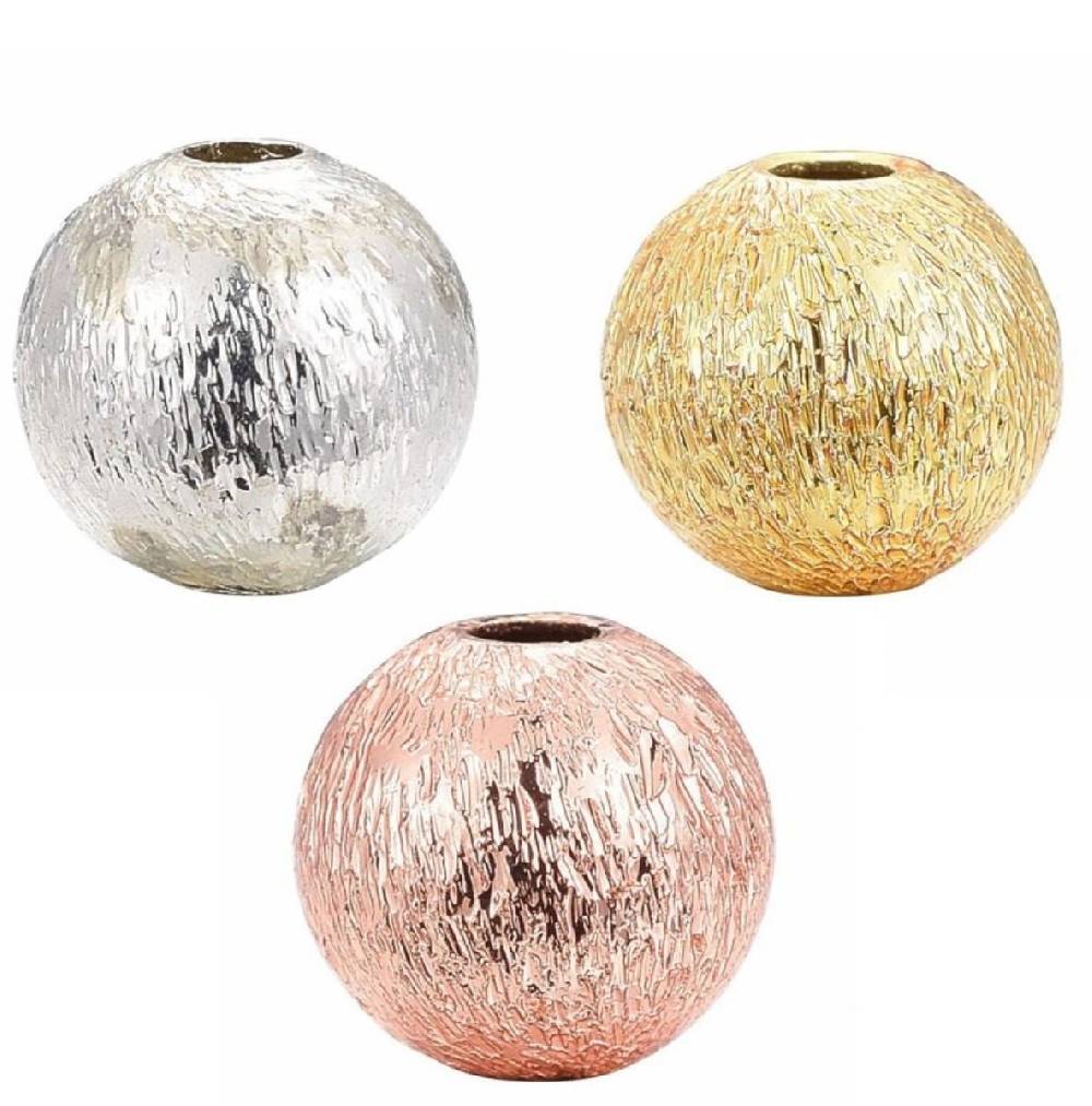 Sadingo Metallperlen Set | 6mm, 1 Box, 30 Perlen Kostenlose Rückgabe