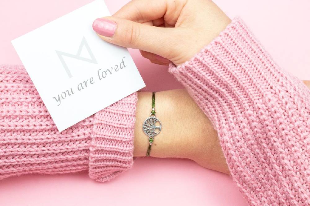 Sadingo Milosa Armband Lebensbaum Handmade Damen Vierteljährliche Förderung
