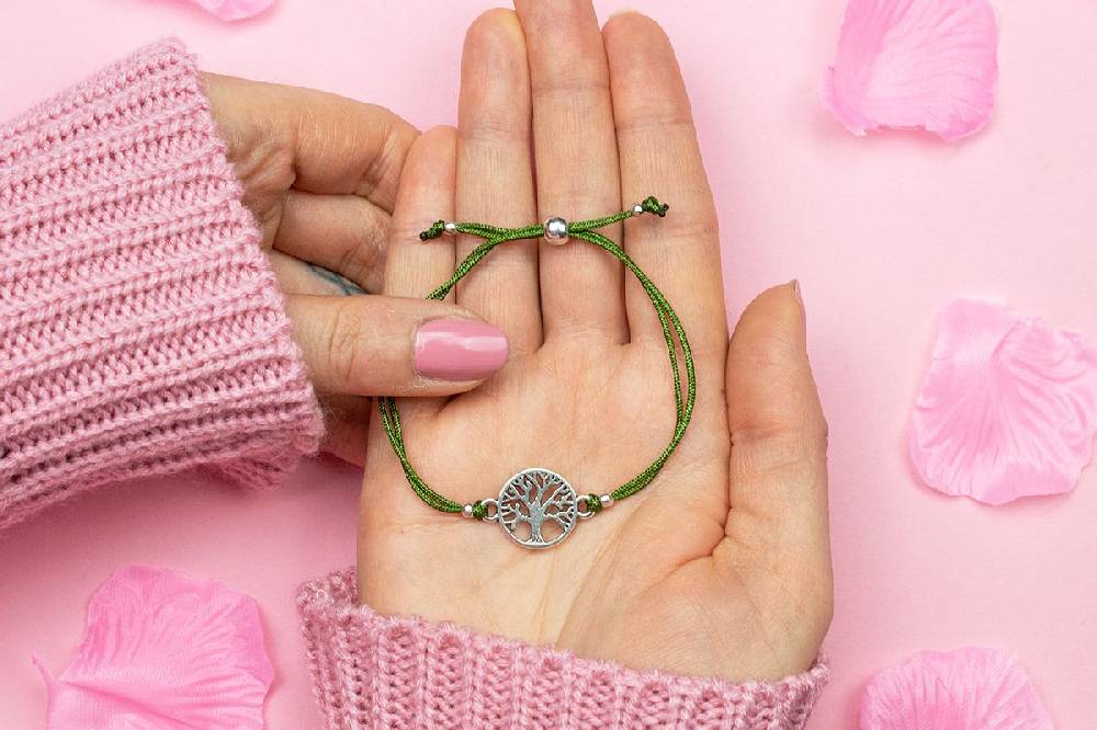 Sadingo Milosa Armband Lebensbaum Handmade Damen Vierteljährliche Förderung
