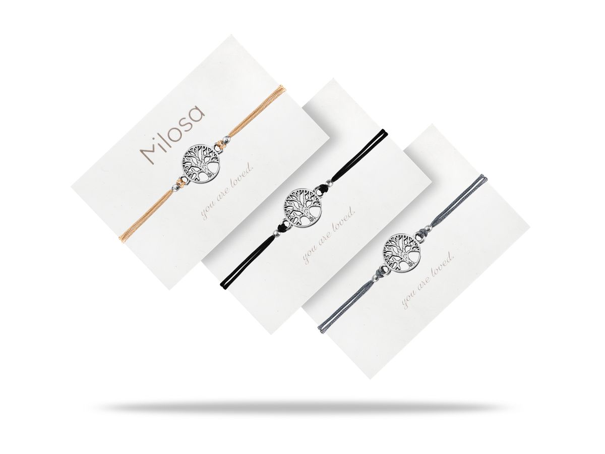 Sadingo Milosa Lebensbaum Armband Damen (verstellbar) Black Friday Preise