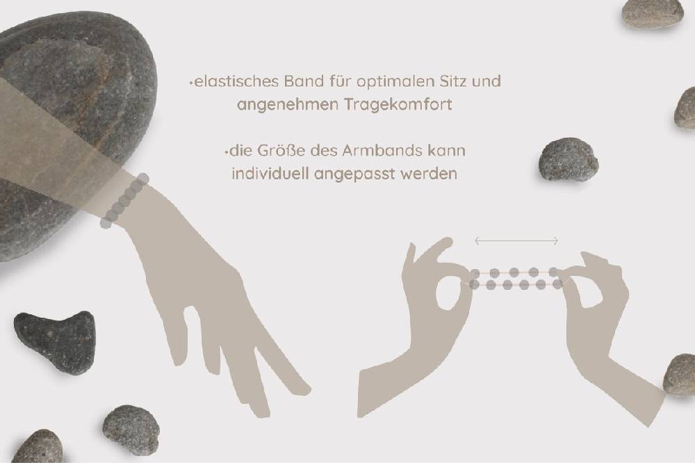 Sadingo Partnerarmband Set "VOLCANO" aus schwarzen Lavagesteinperlen Online