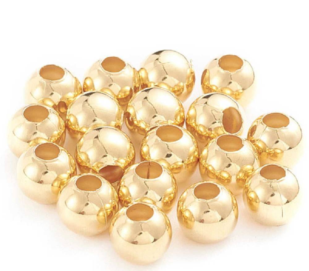Sadingo Metallperlen | Edelstahl-Perlen in gold