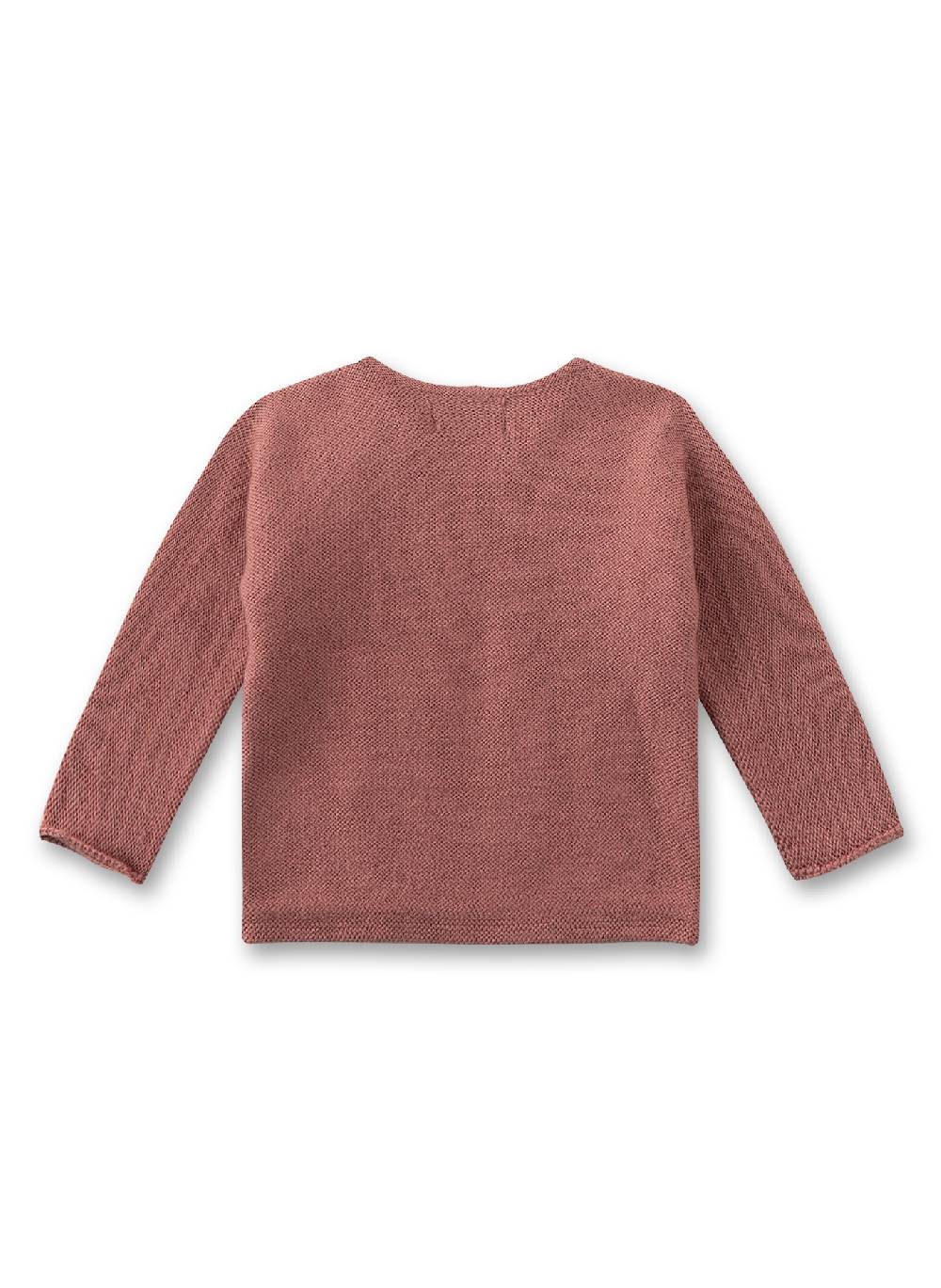Sanetta Baby-Strickpullover Rosa aus Wolle Sonderangebote