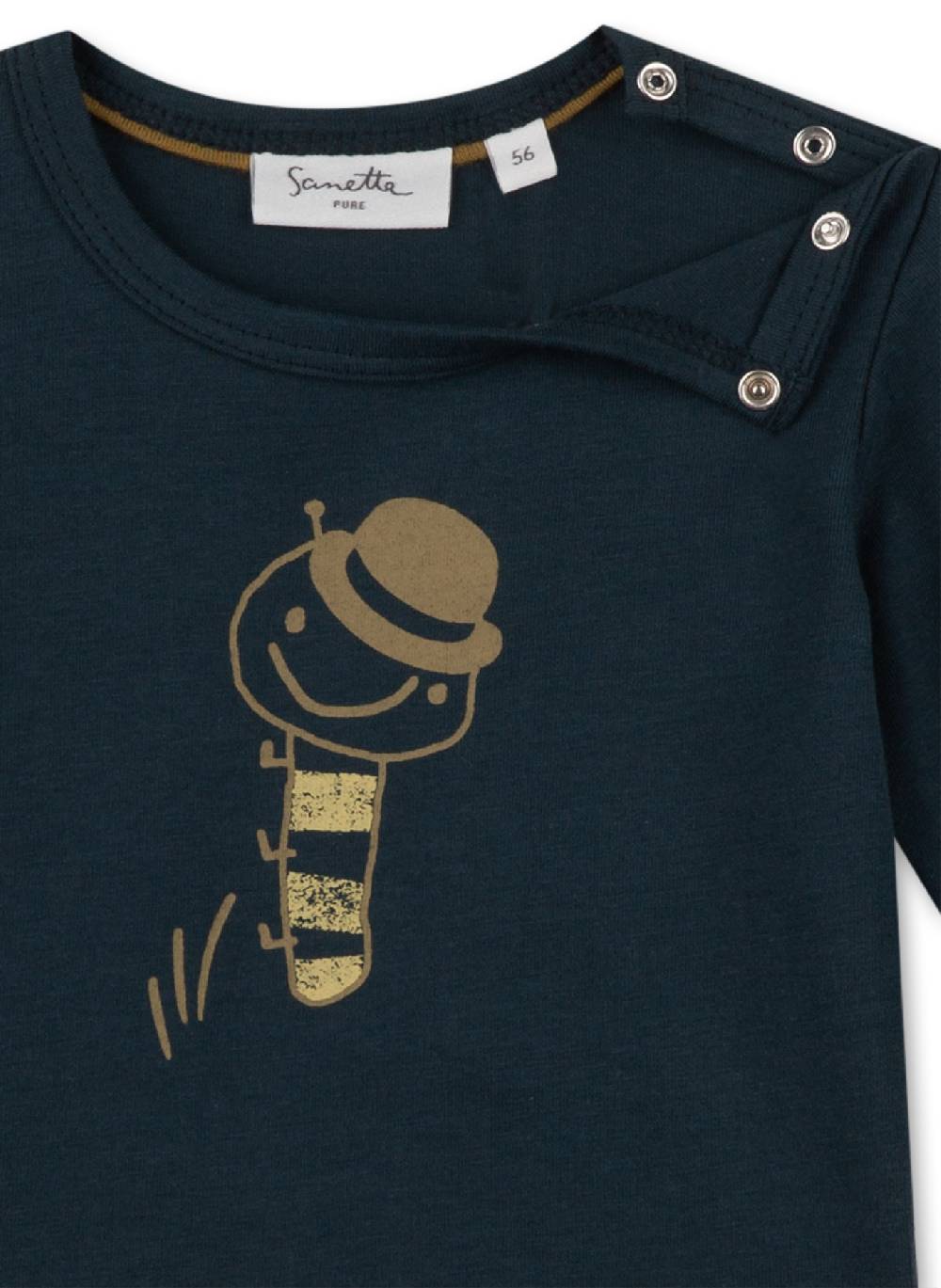 Sanetta Jungen-Langarmshirt Dunkelblau Letzter Tag