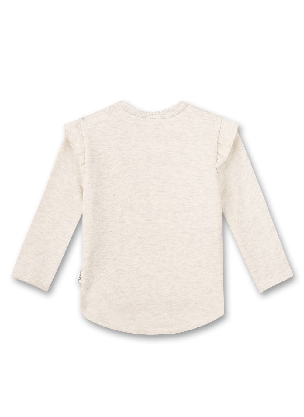 Sanetta Mädchen-Sweatshirt Beigemelange zollfrei