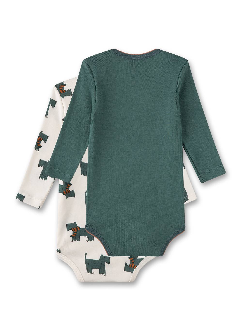 Sanetta Body (Doppelpack) Off-White & Grün Angebote